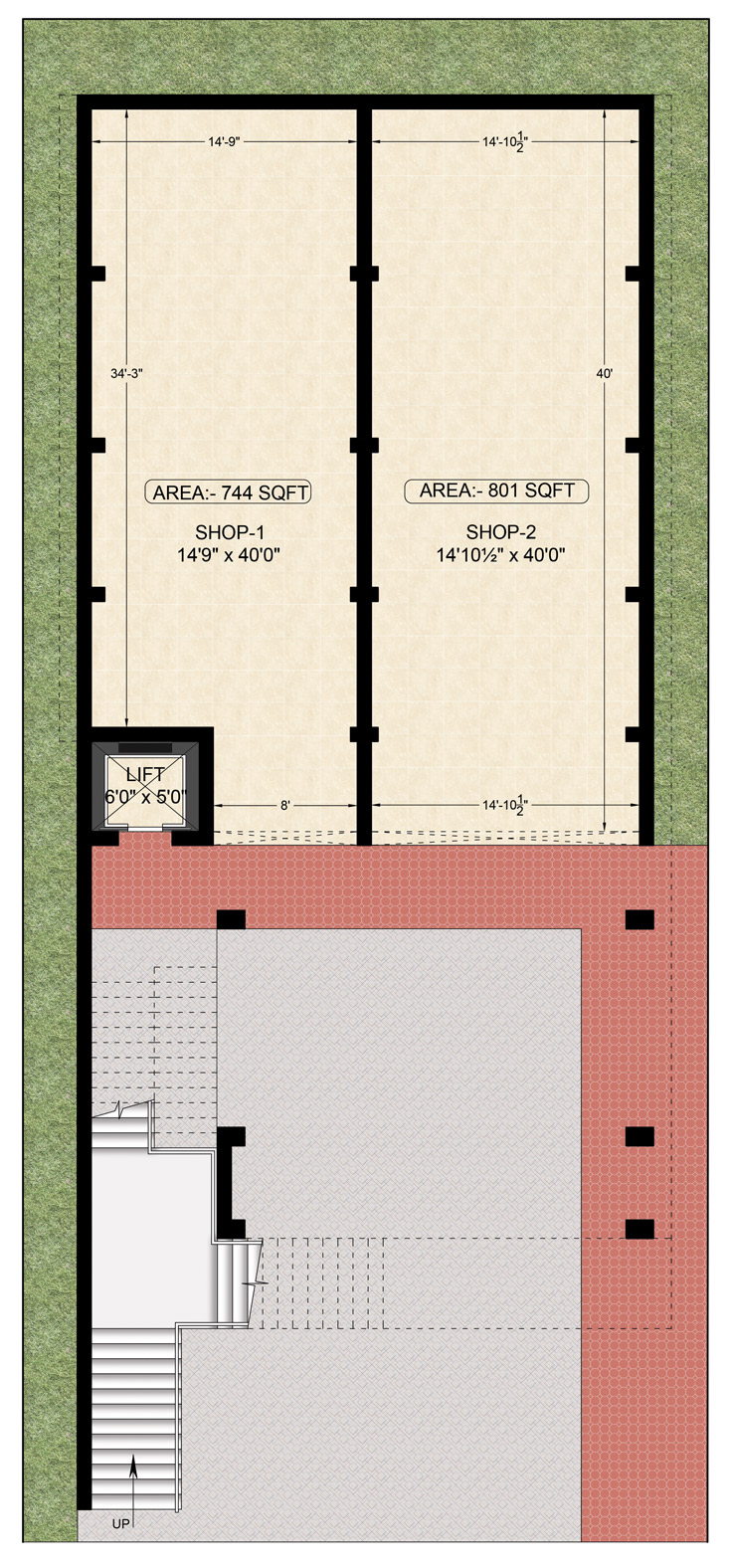 green-bhagyam-ground-floor-Siteplan