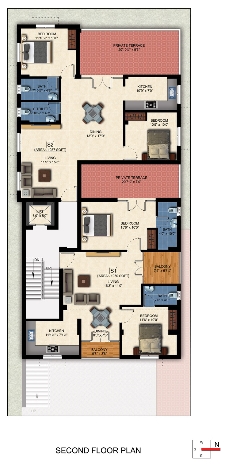 green-bhagyam-second-floor-Siteplan